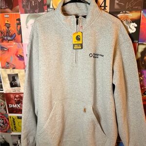 Carhartt Men's Zip Up Sweater in Gray